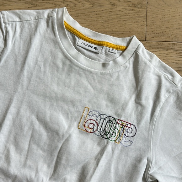Lacoste embroidered tShirt - Picture 2 of 8